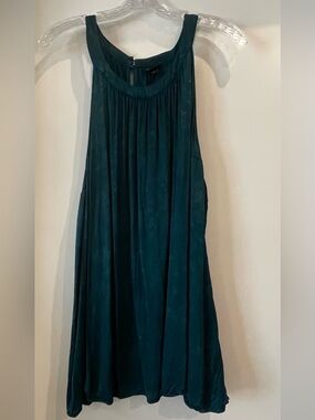 Torrid Teal Charmeuse Halter Tank
